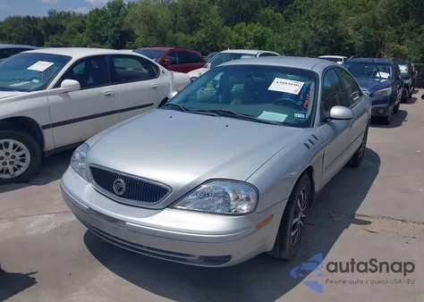 2003 Mercury Sable Gs z USA, uszkodzony, nr VIN 1MEFM50U53G627768